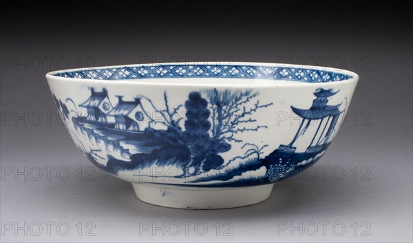 Bowl, Worcester, c. 1770. Creator: Royal Worcester.