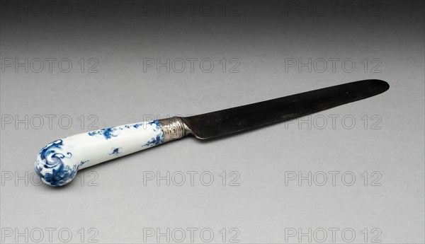 Knife, Worcester, c. 1760. Creator: Royal Worcester.