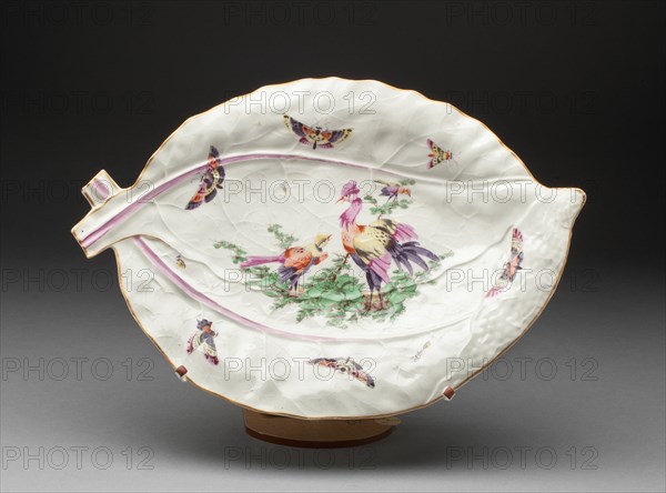 Dish, Worcester, c. 1760. Creator: Royal Worcester.