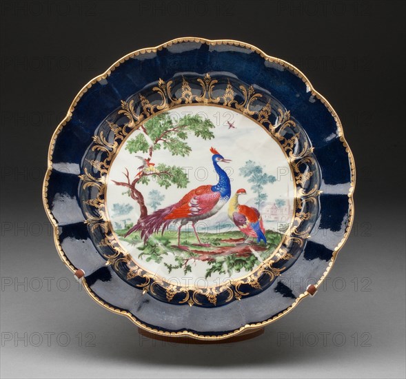 Dish, Worcester, c. 1770. Creator: Royal Worcester.