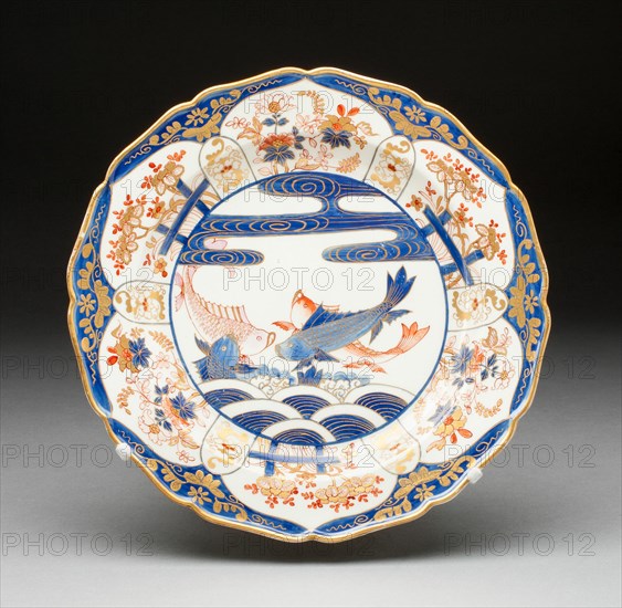 Plate, Worcester, c. 1770. Creator: Royal Worcester.