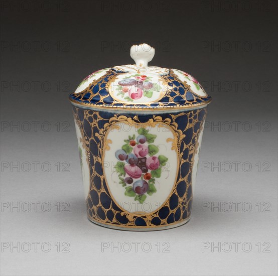 Toilet Pot, Worcester, c. 1770. Creator: Royal Worcester.