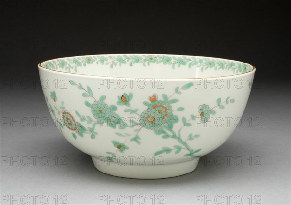 Slop Bowl, Worcester, c. 1770. Creator: Royal Worcester.