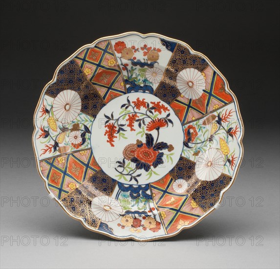 Plate, Worcester, c. 1770. Creator: Royal Worcester.