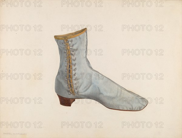 Woman's Shoe, c. 1940. Creator: Daniel Marshack.