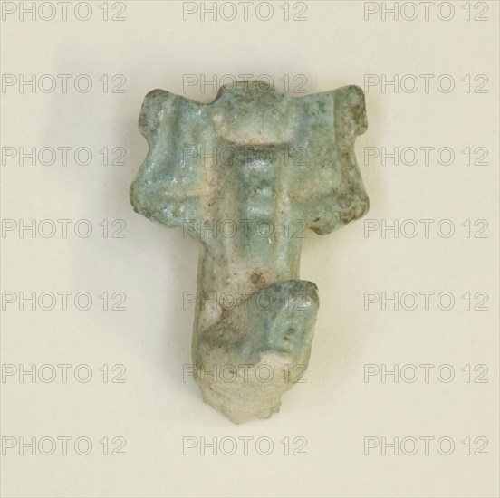 Amulet of the God Shu, Egypt, Third Intermediate Period, Dynasty 21-25 (1070-656 BCE). Creator: Unknown.