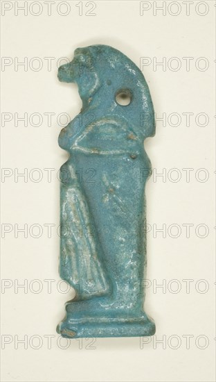 Amulet of the God Hapy (one of the four Sons of Horus), Egypt, Third Intermediate Period... Creator: Unknown.