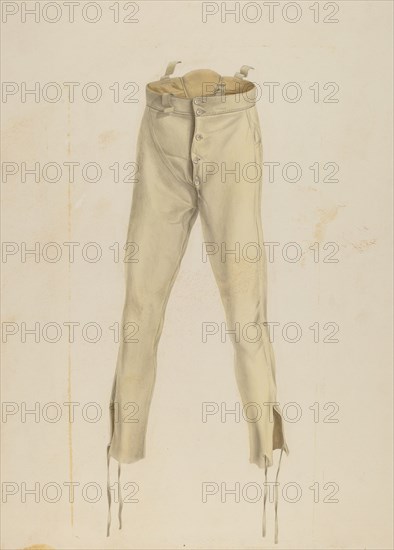 Trousers, 1935/1942. Creator: Daniel Marshack.
