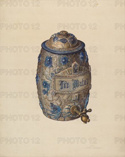 Water Jug, c. 1938. Creator: Arthur Matthews.