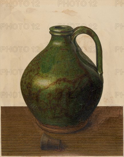 Jug, c. 1936. Creator: John Matulis.