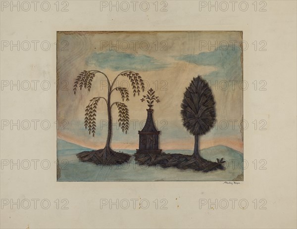 Memorial Picture, c. 1937. Creator: Stanley Mazur.