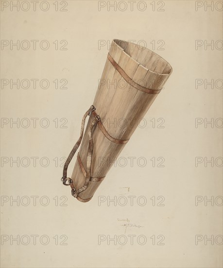 Vinyard Basket, c. 1938. Creator: Kurt Melzer.