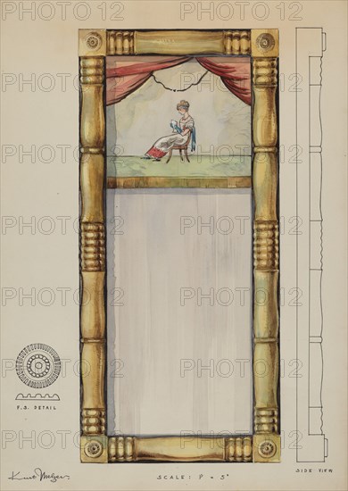 Mirror, c. 1936. Creator: Kurt Melzer.