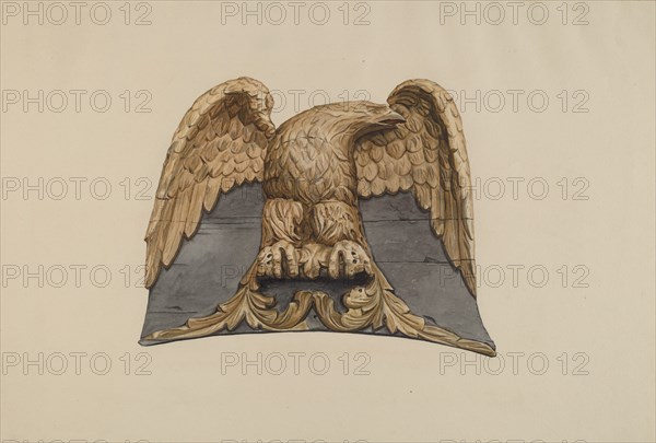Spread Eagle Relief, 1935/1942. Creator: Flora Merchant.