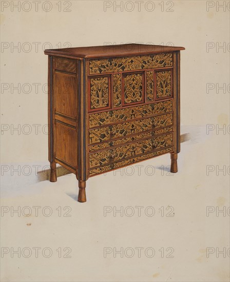 Hadley Chest, c. 1936. Creator: Victor F. Muollo.