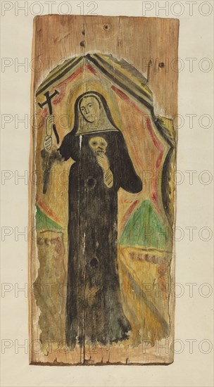 Santo (Santa Rita), c. 1939. Creator: Carl O'Bergh.