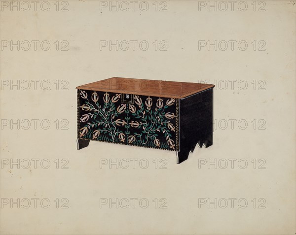 Chest, c. 1936. Creator: Martin Partyka.