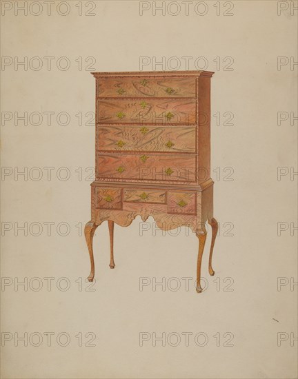 Highboy, c. 1937. Creator: Martin Partyka.