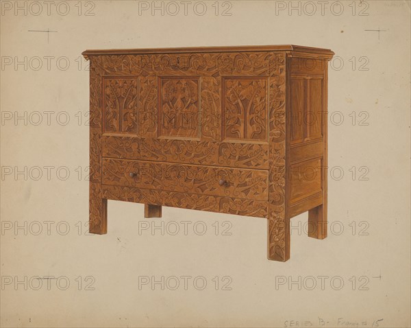 Hadley Chest, c. 1937. Creator: Martin Partyka.