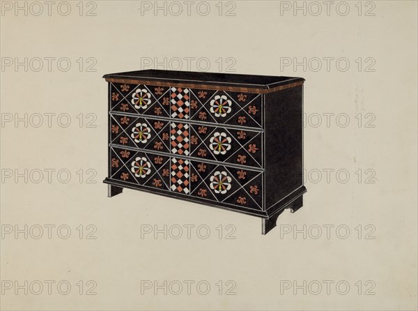 Blanket Chest, c. 1936. Creator: Martin Partyka.