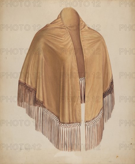 Shawl, c. 1939. Creator: Jean Peszel.