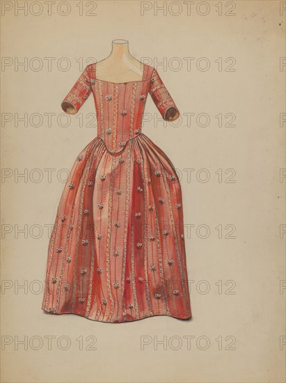 Child's Dress, 1935/1942. Creator: Jean Peszel.