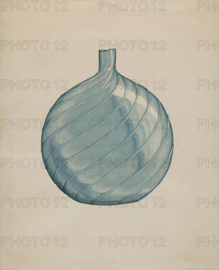 Flask, c. 1936. Creator: Dorothy Posten.