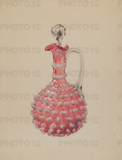 Vinegar Cruet, c. 1936. Creator: Dorothy Posten.