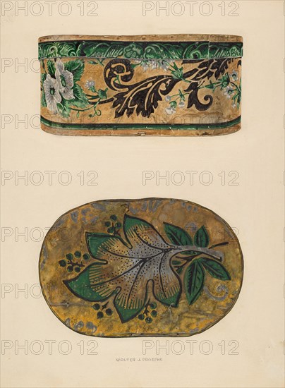 Hat Box, c. 1937. Creator: Walter Praefke.