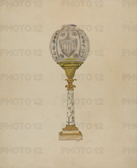 Table Lamp, 1935/1942. Creator: Ray Price.