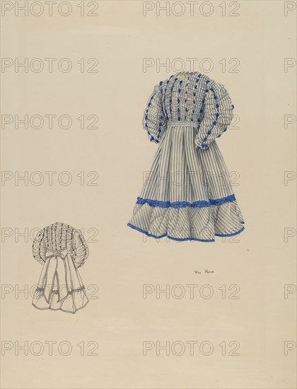 Child's Dress, c. 1937. Creator: Ray Price.