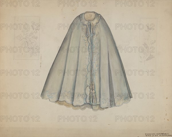 Child's Cape, 1935/1942. Creator: Edna C. Rex.