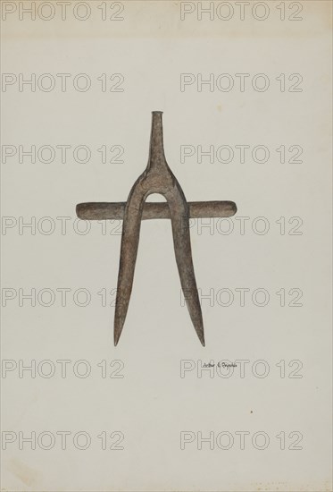 Digging Tool, c. 1939. Creator: Arthur P. Reynolds.