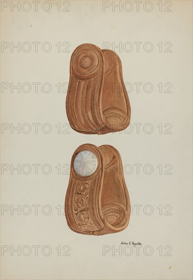 Stirrups, c. 1940. Creator: Arthur P. Reynolds.