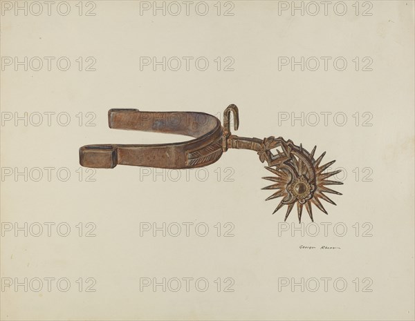 Spur, 1935/1942. Creator: George E. Rhone.