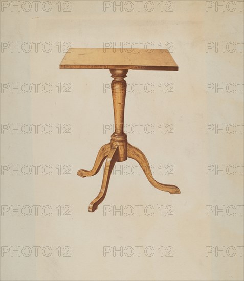 Table (Occasional), 1938. Creator: Michael Riccitelli.