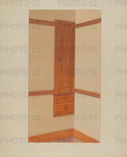Closet and Drawers, c. 1938. Creator: Winslow Rich.