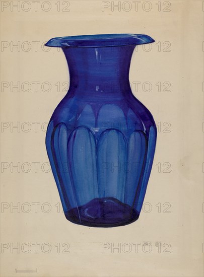 Vase, c. 1937. Creator: Janet Riza.