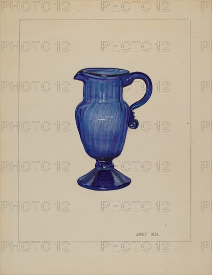 Cream Pitcher, c. 1937. Creator: Janet Riza.