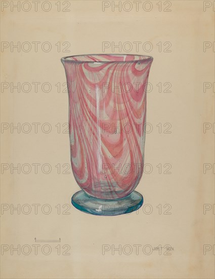 Glass, c. 1938. Creator: Janet Riza.