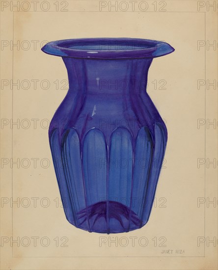 Vase, c. 1936. Creator: Janet Riza.