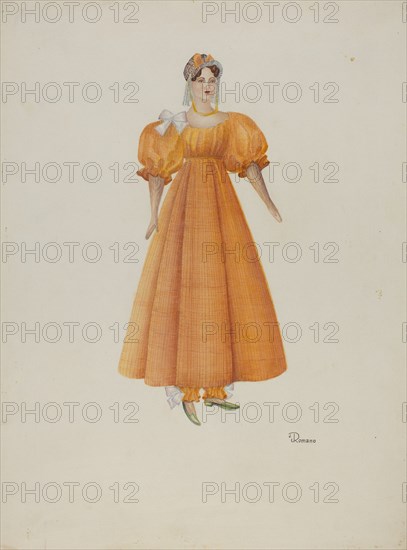 Doll - "Hepzibah", c. 1939. Creator: Josephine C. Romano.