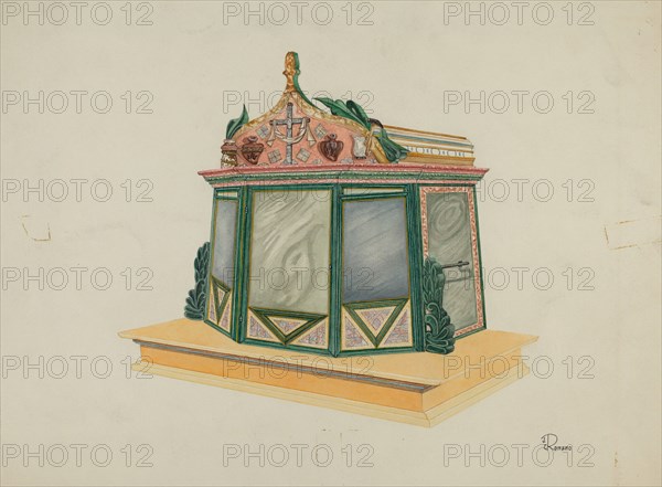 Tabernacle, c. 1939. Creator: Josephine C. Romano.