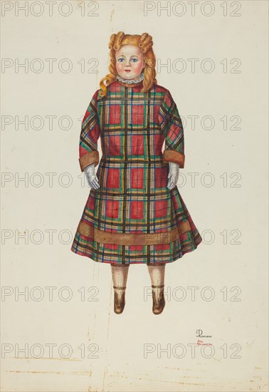 Doll - "Florence", c. 1941. Creators: Josephine C. Romano, Hal Blakeley.