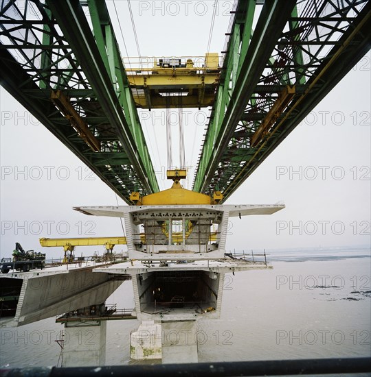 Second Severn Crossing, M4, New Passage, Pilning and Severn Beach, Glos, 18/09/95 - 19/09/95. Creator: John Laing plc.