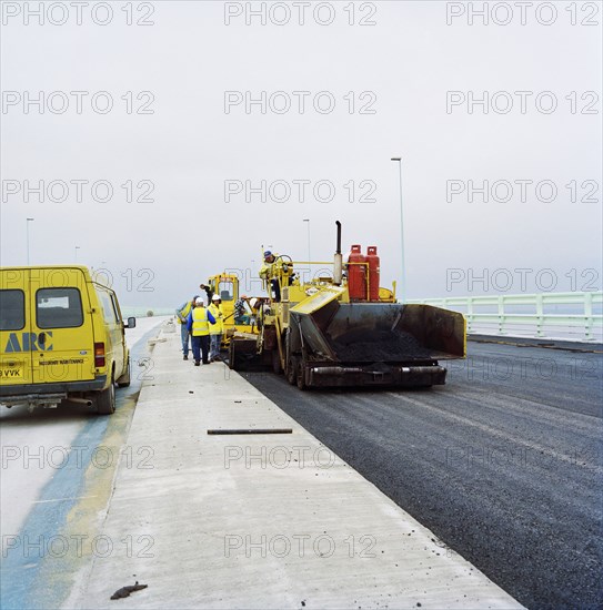 Second Severn Crossing, M4, New Passage, Pilning and Severn Beach, Glos, 18/09/95 - 19/09/95. Creator: John Laing plc.