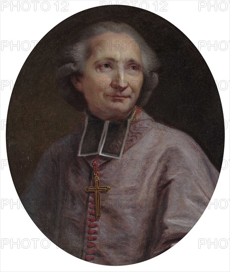 Antoine-Éléonor-Léon Leclerc de Juigné (1728-1811), Second Half of the 18th cen. Creator: Duplessis, Joseph-Siffred (1725-1802).