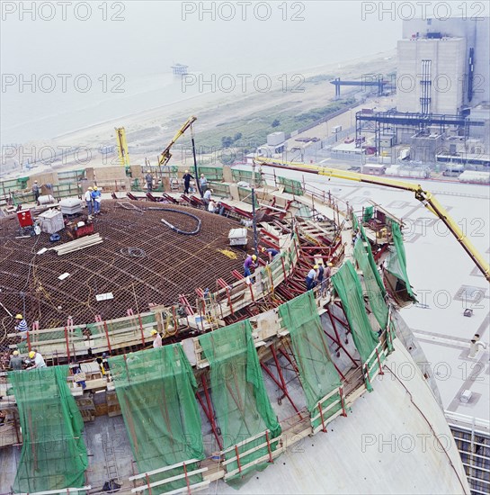 Sizewell 'B' Power Station, Leiston, Suffolk Coast, Suffolk, 29/06/1992. Creator: John Laing plc.