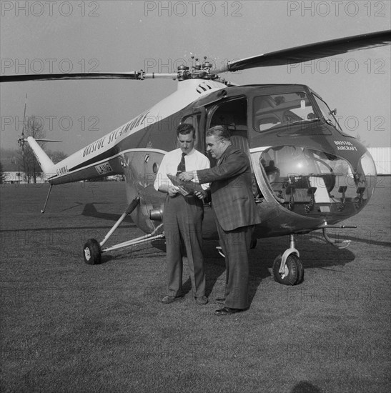 Sports Ground, Elstree, Elstree and Borehamwood, Hertsmere, Hertfordshire, 30/04/1958. Creator: John Laing plc.