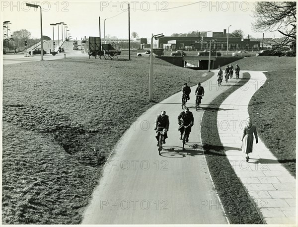 Six Hills Way, Stevenage, Hertfordshire, 1957-1965. Creator: GL Blake.